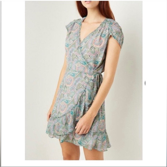 All Saints Wrap Dress - Picture 4 of 4